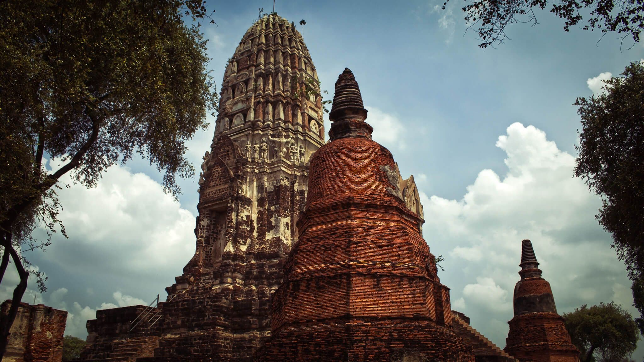 Ancient ruins of Ayutthaya Historical Park