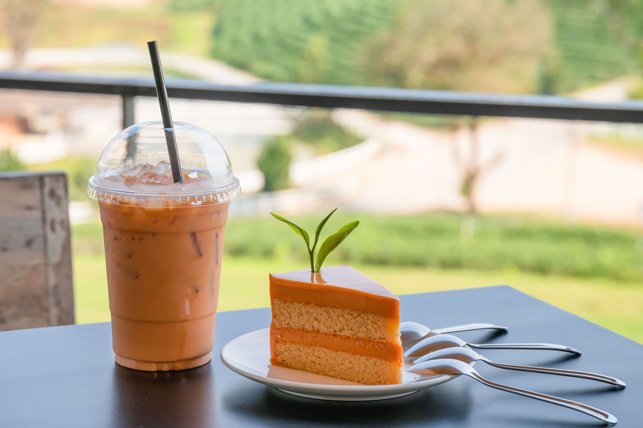 Traditional Thai iced tea